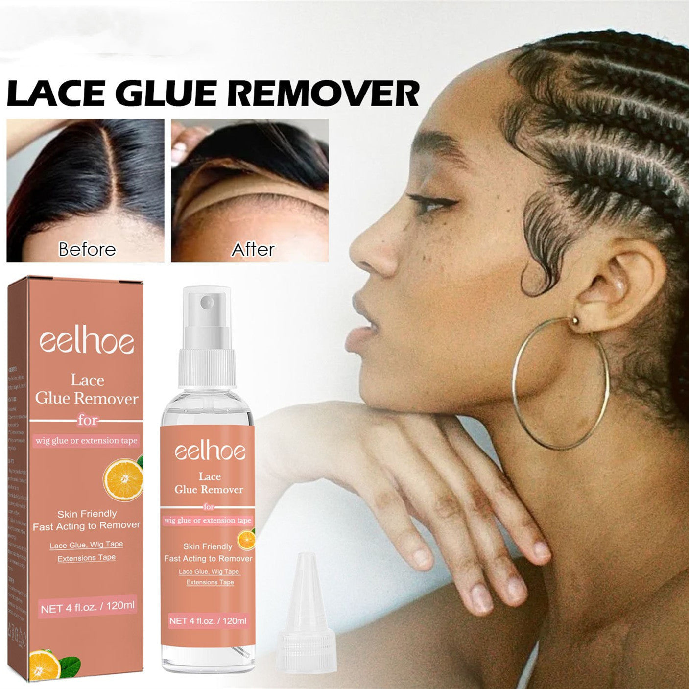 Wig Glue Remover Quick Unloading Hair Piece Glue